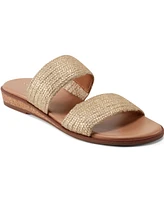 Easy Spirit Women's Loyal Open Toe Casual Slip On Flat Sandals