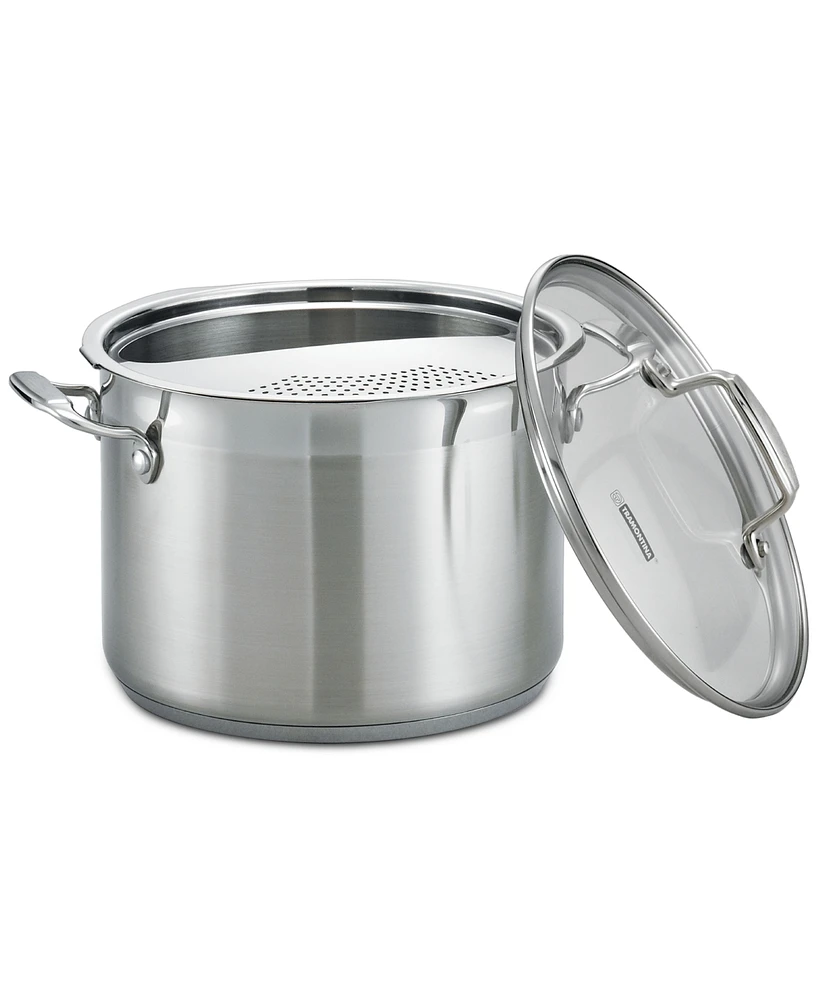 Tramontina Tri-Ply Clad Stainless Steel 6-Qt Pasta Cooker