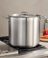 Tramontina Tri-Ply Clad Stainless Steel 20-Qt. Covered Stock Pot