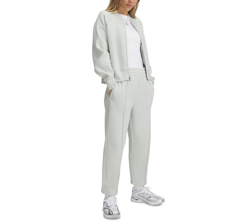 Under Armour Women's Ua Rival Fleece Bomber Jacket