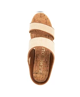 Aerosoles Women's Wheeler Round Toe Wedge Sandals