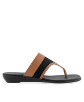 Aerosoles Women's Gesa Round Toe Thong Sandals