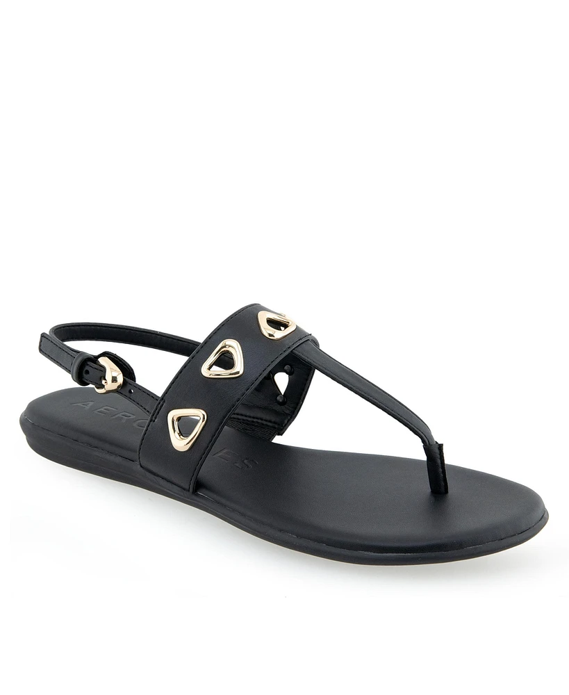 Aerosoles Women's Lago Round Toe Thong Sandals