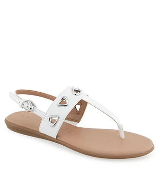Aerosoles Women's Lago Round Toe Thong Sandals