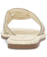 Jessica Simpson Women's Bria Rhinestone Slide Sandals