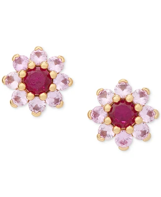 kate spade new york Gold-Tone Bursting Blooms Stud Earrings