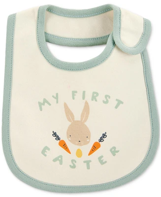 Carter's Baby My First Easter Cotton Teething Bib