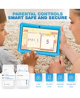 Contixo K103 10" Kids Tablet - 8-Core 2.0GHz, 3GB Ram, 32GB Storage, Android 13, Preloaded with 80 Disney E-books & Academy