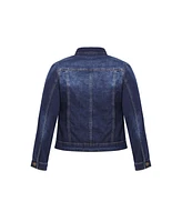 Plus Kira Denim Jacket