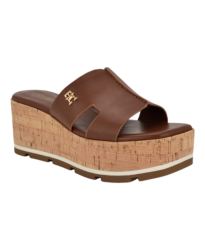 Tommy Hilfiger Women's Heliena Platform Wedge Sandals
