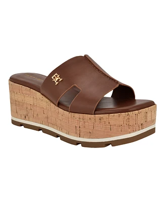 Tommy Hilfiger Women's Heliena Platform Wedge Sandals