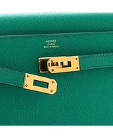 Pre-Owned HERMES Kelly To Go Wallet Verso Epsom