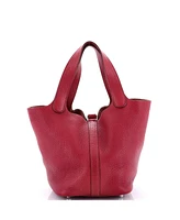 Pre-Owned HERMES Pm Picotin Lock Bag Clemence
