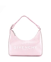 Pre-Owned Givenchy Small Moon Cut Out Bag 4G Coated Canvas