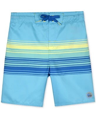 Laguna Big Boys Midway Stripe E-Board Swim Shorts