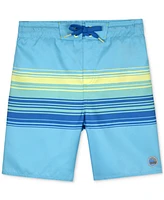 Laguna Big Boys Midway Stripe E-Board Swim Shorts