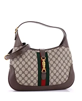 Pre-Owned Balenciaga Medium x Gucci The Hacker Project Jackie 1961 Hobo Bb Coated Canvas