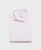 Mango Men's Cotton Slim-Fit Dress Shirt