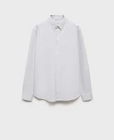 Mango Men's Eu Regular-Fit Oxford Shirt