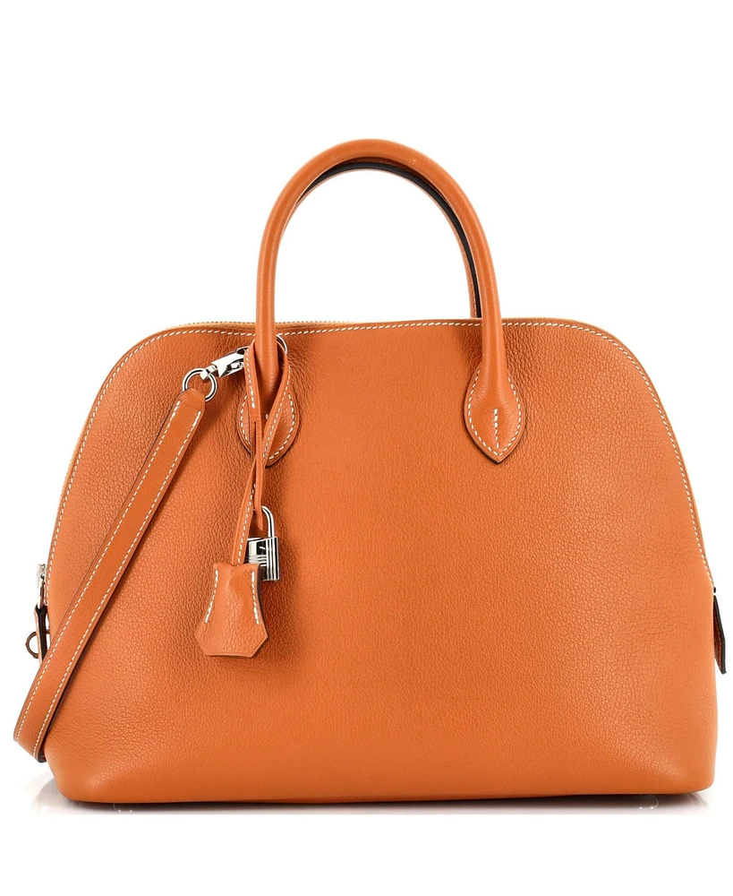 Pre-Owned HERMES 30 Bolide 1923 Bag Novillo