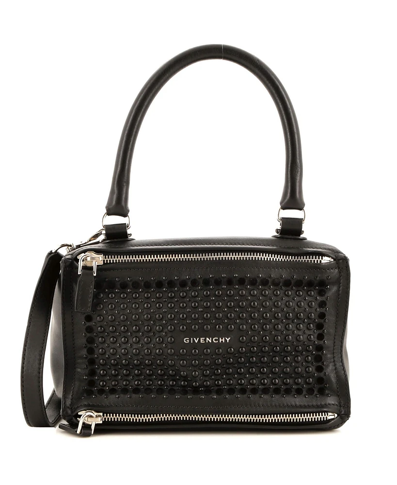 Pre-Owned Givenchy Small Pandora Bag Studded Leather