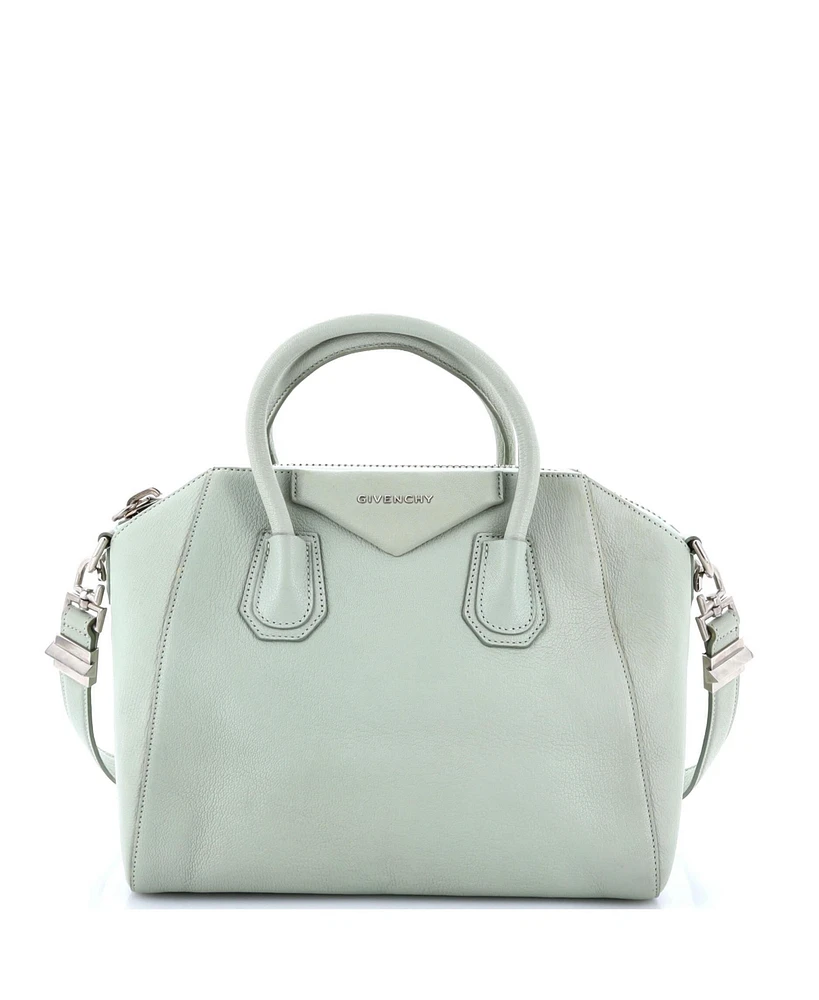 Pre-Owned Givenchy Small Antigona Bag Leather