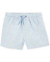 Carter's Baby Boys 2-Pc. Rash Guard & Striped Swim Trunks Set