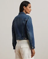 Lauren Ralph Petite Denim Trucker Jacket