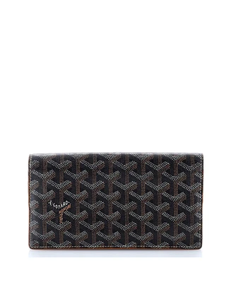 Pre-Owned Goyard Long Richelieu Wallet Coated Canvas