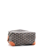 Pre-Owned Goyard 25 Boeing Trousse de Toilette Pouch Coated Canvas