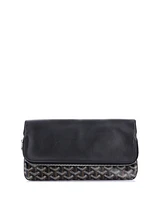 Pre-Owned Goyard Saint Marie Clutch Coated Canvas