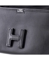 Pre-Owned HERMES Jige Duo Clutch Swift