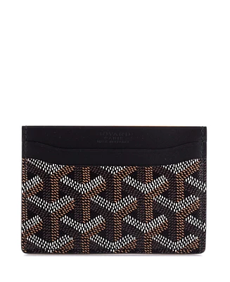 Pre-Owned Goyard Saint Sulpice Card Holder Coated Canvas