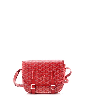 Pre-Owned Goyard Pm Belvedere Messenger Bag Coated Canvas