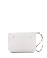 Pre-Owned HERMES 25 Kelly Depeches Pouch Evercolor