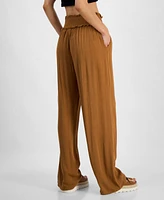 Kingston Grey Juniors' Wide-Leg Soft Pants