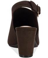 Style & Co Women's Peyyton Slingback Knit Dress Shooties, Exclusively at Macy's