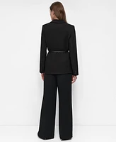 Dkny Women's Belted Blazer