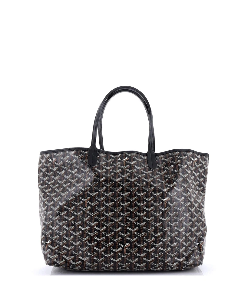 Pre-Owned Goyard Pm Saint Louis Tote Coated Canvas