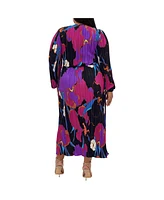 City Chic Plus Size Kaya Print Maxi Dress