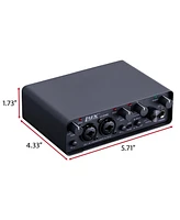 LyxPro 2x2 Usb Audio Interface W/Driver, Software & Shield