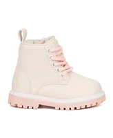 Olivia Miller Little Girls Petal Ankle Boots