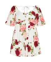 Plus Mindy Rose Dress