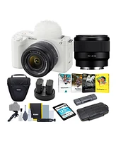 Sony Alpha Zv-E1 Camera with 28-60mm and 50mm Lens (Ilczv-E1L/W, Black) Bundle