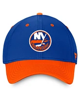 Fanatics Men's Royal/Orange New York Islanders Authentic Pro Rink Two-Tone Flex Hat