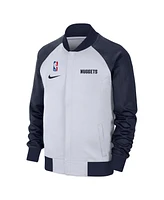 Nike Men's White Denver Nuggets 2024/25 City Edition Authentic Showtime Performance Full-Zip Jacket