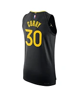 Jordan Men's Stephen Curry Black Golden State Warriors 2024/25 Authentic Jersey - Statement Edition