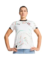 Puma Women's White Portugal National Team 2025 Away Replica Jersey