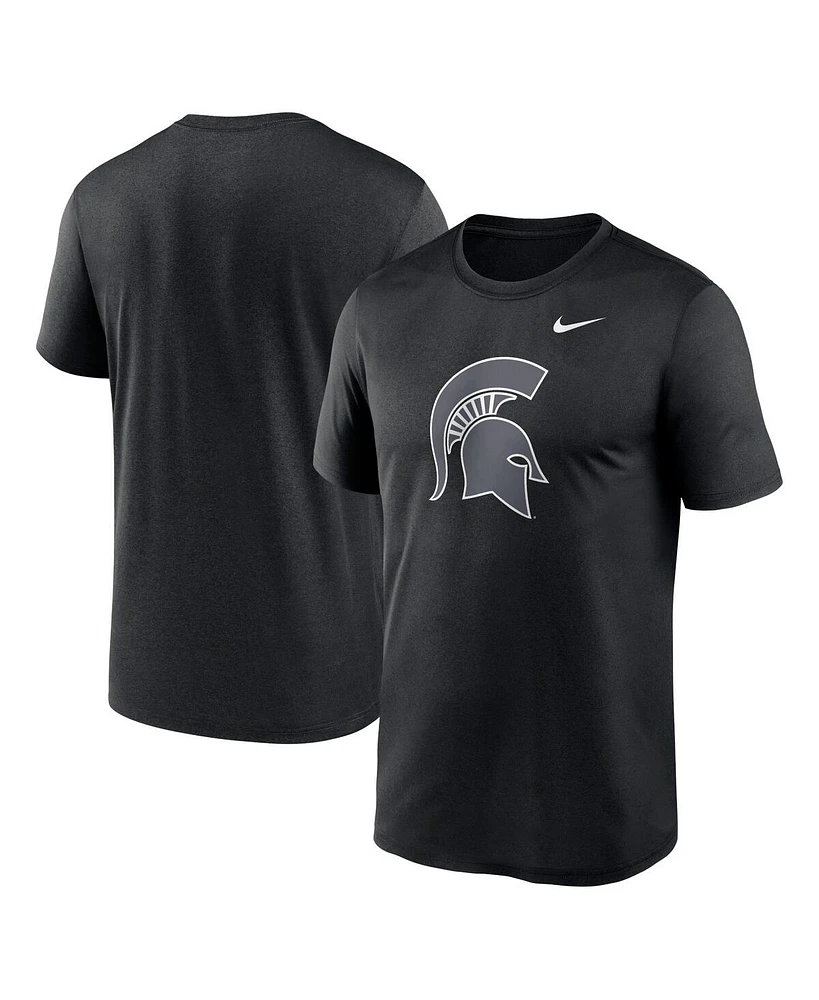 Nike Men's Black Michigan State Spartans Color Pop Logo Legend T-Shirt