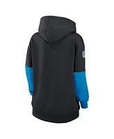 Nike Women's Black Carolina Panthers 2024 Sideline Essential Fleece Pullover Hoodie